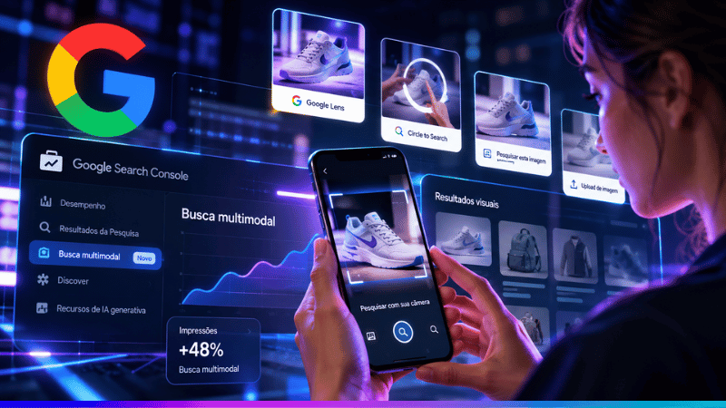 busca multimodal Search Console